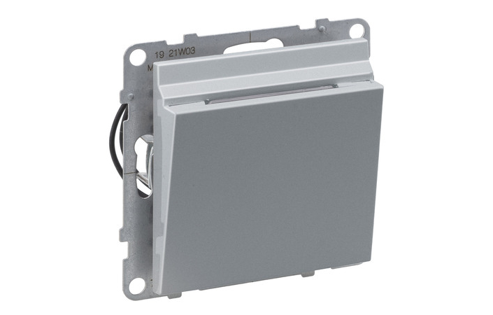 Вимикач картковий 6А 250В Suno Алюміній 721375 Legrand - Зображення 172630157-56ad5.jpg