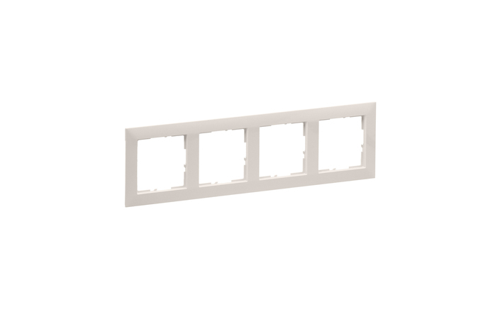 Рамка 4-місна Suno Пісочний 721534 Legrand - Зображення 172630190-6ed9c.jpg