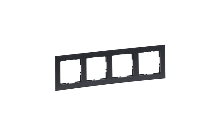 Рамка 4-місна Suno Грфіт 721554 Legrand - Зображення 172630191-0c99f.jpg