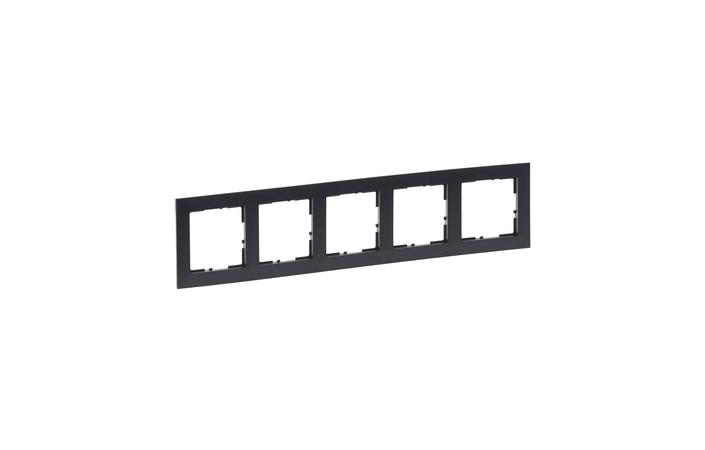 Рамка 5-місна Suno Графіт 721555 Legrand - Зображення 172630210-fdd64.jpg