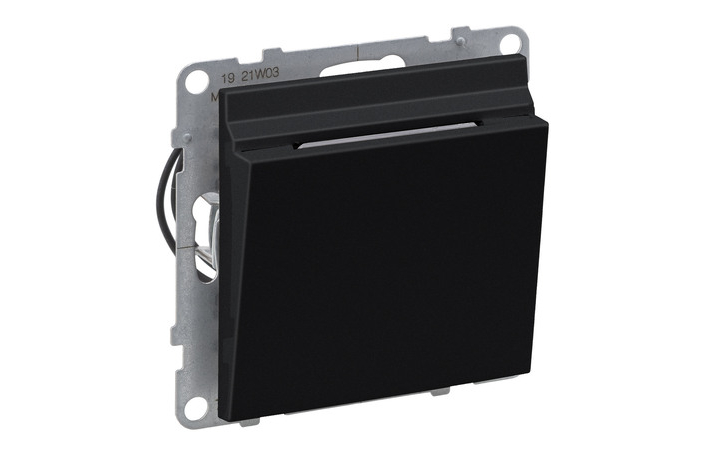 Вимикач картковий 6А 250В Suno Чорний 721475 Legrand - Зображення 172630232-cfc10.jpg