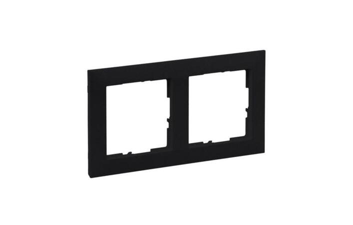 Рамка 2-местная Suno Черный 721522 Legrand - Зображення 172630237-a6a80.jpg