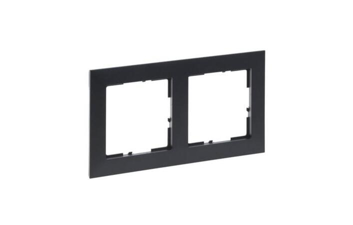 Рамка 2-местная Suno Графит 721552 Legrand - Зображення 172630242-695eb.jpg