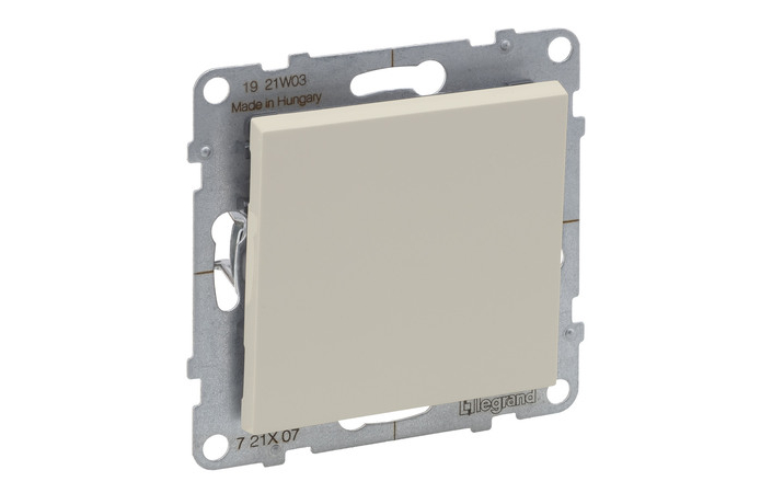 Переключатель 1-клавишный перекрестный 10А винтовые клеммы Suno Слоновая кость 721207 Legrand - Зображення 172630268-4079b.jpg