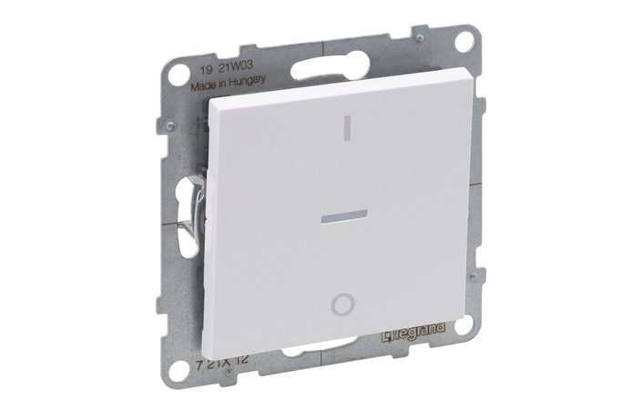 Вимикач 1-клавішний двополюсний 10А Suno Білий 721112 Legrand - Зображення 172630282-37423.jpg