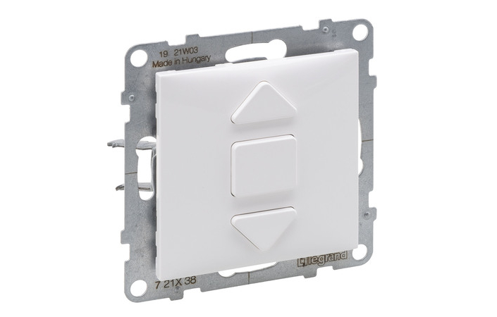 Вимикач жалюзі кнопковий 2-позиційний 6А 250В Suno Білий 721138 Legrand - Зображення 172630293-b61a8.jpg