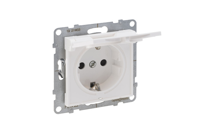 Розетка силова з кришкою 2К+З 16А 250В автоматичні клеми Suno 721127 Legrand - Зображення 172630300-b97c1.jpg