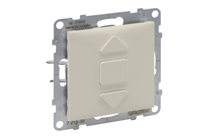 Выключатель жалюзи 3-позиционный 6А 250В Suno Слоновая кость 721239 Legrand - Зображення 172630338-6119e.jpg
