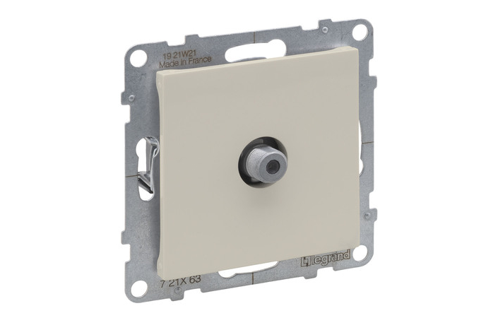 Розетка силова TV тип F зірка Suno Слонова кістка 721263 Legrand - Зображення 172630360-7b61a.jpg