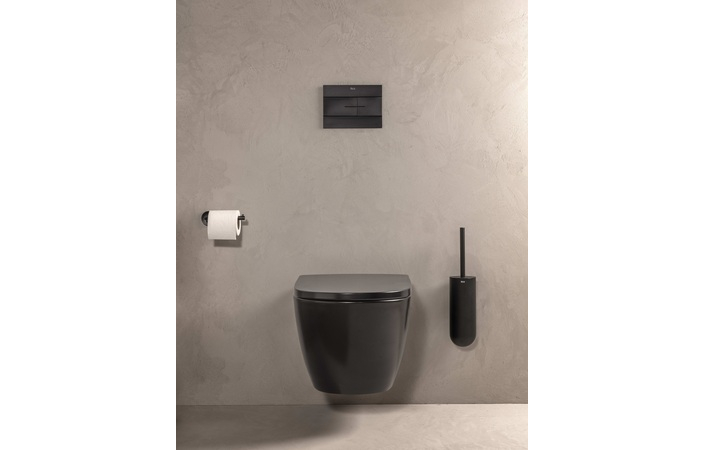 Комплект унітаз підвісний з кришкою soft-close Ona Rimless Black matt A346687080+A801E12081 Roca - Зображення 173738027-fa863.jpg