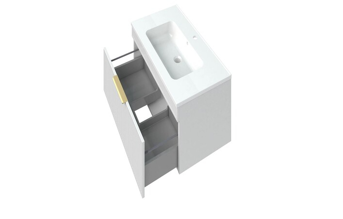 Шкафчик с умывальником Родео 80 Адель белый Mirater - Зображення 174339899-7af16.jpg