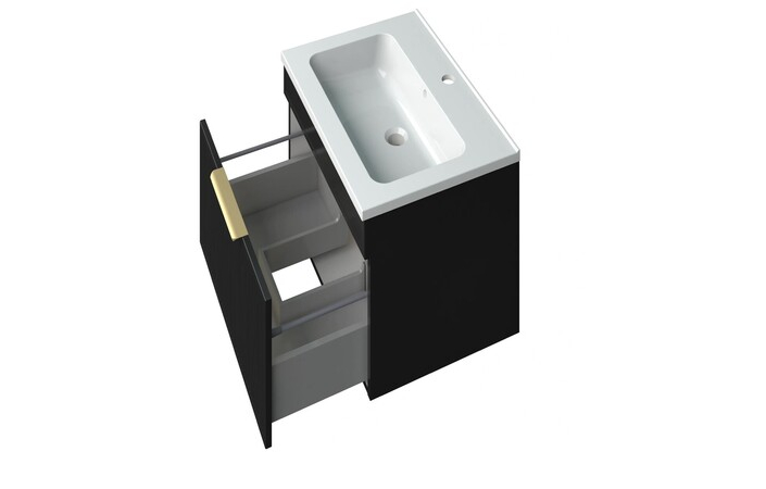 Шафка з умивальником Родео 60 Адель чорний Mirater - Зображення 174339903-3249f.jpg