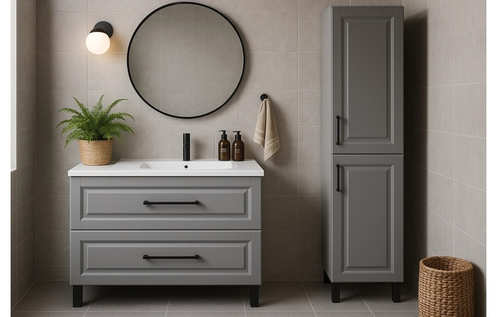Шафка з умивальником Родео 100 Денвер сірий Mirater - Зображення 174339904-52e17.jpg