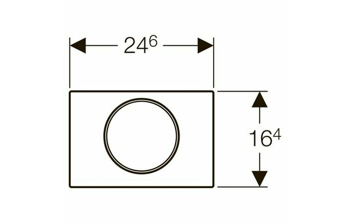 Кнопка зливу Sigma 10 (115.758.14.5) чорний мат, Geberit - Зображення 1754164-3f4bd.jpeg
