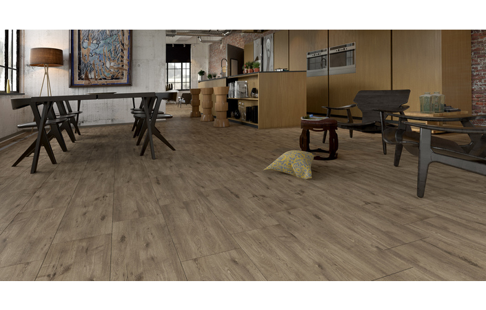 Плитка керамогранітна Alpina Wood коричневий 150x600x8,5 Golden Tile - Зображення 1758634-6b911.jpg