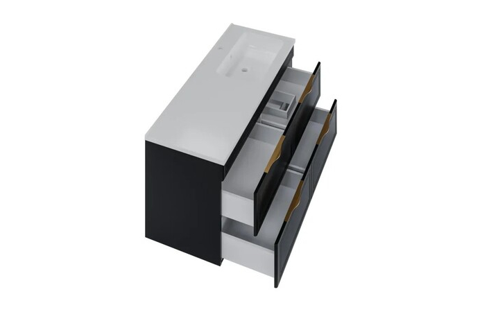 Шафка з умивальником Родео 120 R Естель чорний Mirater - Зображення 176105990-07cbe.jpg