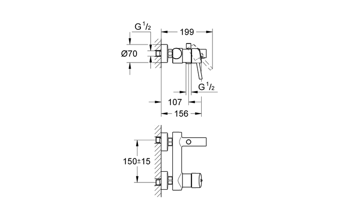 Смеситель для ванны Concetto 32211 Grohe - Зображення 178067-3250f.jpg