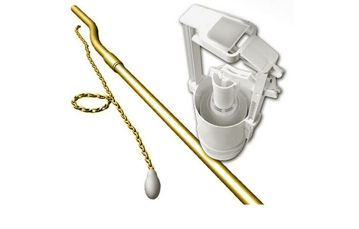 Сливной механизм для унитаза с цепочкой Windsor 506XO золото, CIELO - Зображення 179247-43480.jpeg