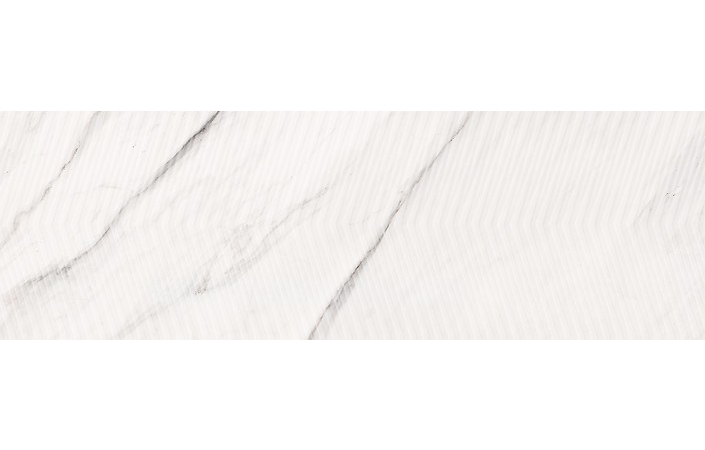 Плитка настенная Carrara Chic White Chevron Structure Glossy 290×890x11 Opoczno - Зображення 1799949-de564.jpg