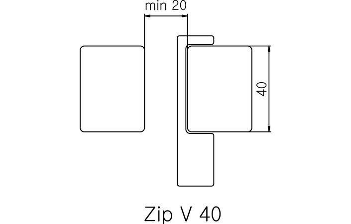 Крючок для полотенцесушителя ZIP V 40 Chrom Terma - Зображення 180221-738fc.jpg