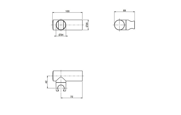 Тримач для ручного душу Gold F2093OR Fima - Зображення 180385013-11c88.jpg