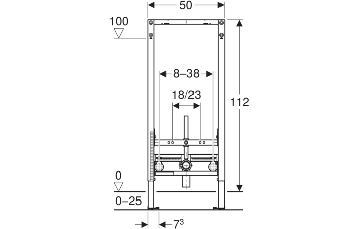 Инсталляция для биде Duofix 112 см 111.520.00.2 Geberit - Зображення 180943031-0ff8f.jpg