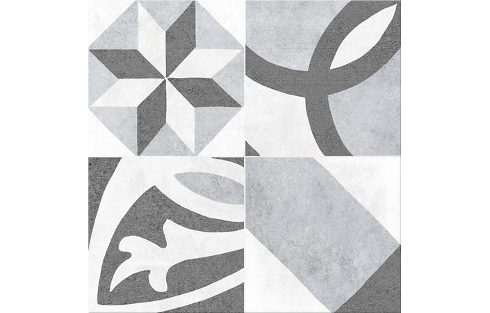Плитка керамогранітна Henley Grey Pattern 298x298x8 Cersanit - Зображення 1809509-f9a22.jpg
