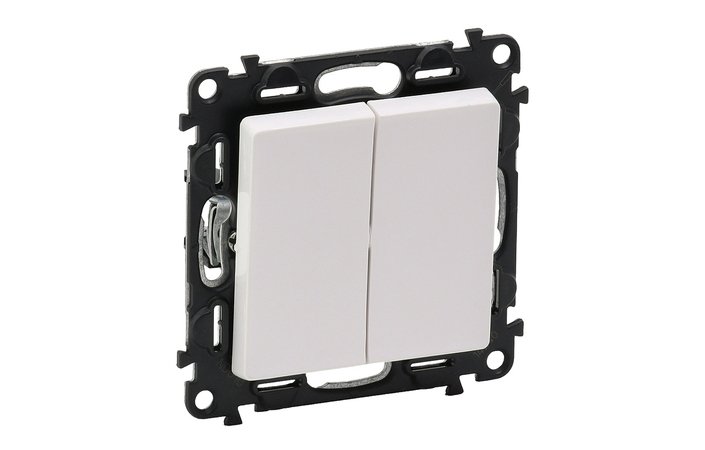 Вимикач 2-клавішний автоматичні клеми Valena Life Білий 752405 Legrand - Зображення 181280831-ebe5e.jpg