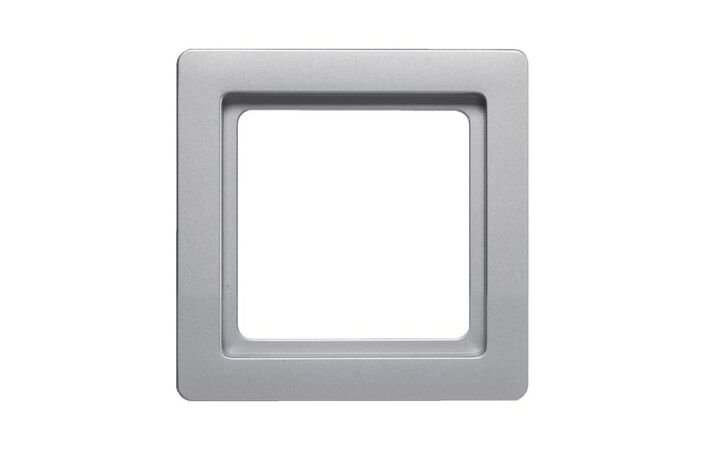 Рамка 1-місна Berker Q1 Алюміній 10116084 Hager - Зображення 181661816-c9128.jpg