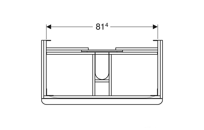 Шафка під умивальник Smyle Square 500.354.JL.1 Geberit - Зображення 181662434-f72f8.jpg