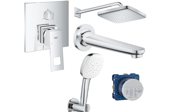 Набір змішувачів 5 в 1 Eurocube UA26417SC0L Grohe - Зображення 182319382-61cb1.jpg