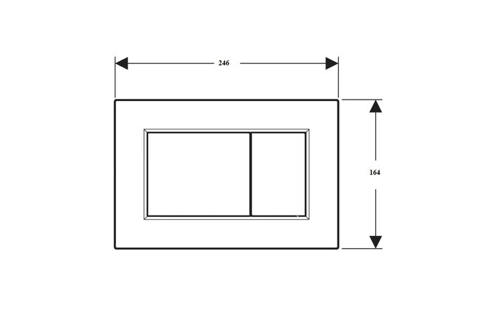 Кнопка зливу Sigma 01 Square 115.660.11.1 білий Geberit - Зображення 182550282-5ff9e.jpg