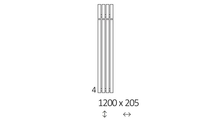 Рушникосушка Rolo Hanger 1200х205 WGROW120020K9M5SX Terma - Зображення 182892266-b84a8.jpg