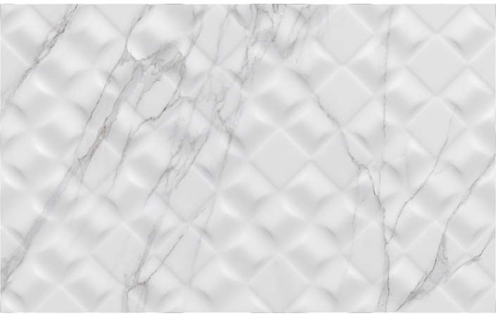 Плитка настенная Elba сатин серый рельеф 250x400x7,5 Golden Tile - Зображення 1832989-50721.jpg