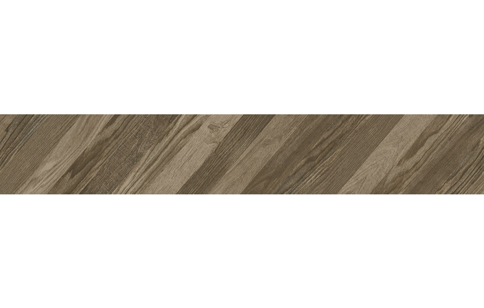 Плитка керамогранитная Wood Chevron Right коричневый 150x900x10 Golden Tile - Зображення 1833564-9dbca.jpg