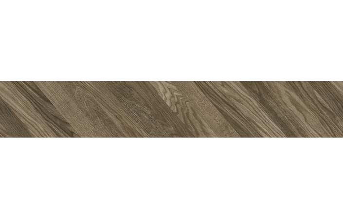 Плитка керамогранитная Wood Chevron Left коричневый 150x900x10 Golden Tile - Зображення 1833569-c101a.jpg