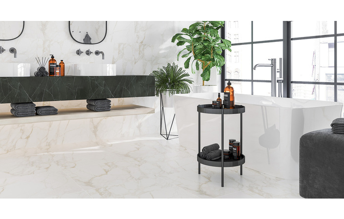 Плитка керамогранитная 3G0580 Imperial Белый RECT 600x600x8 Golden Tile - Зображення 183401860-3e497.jpg