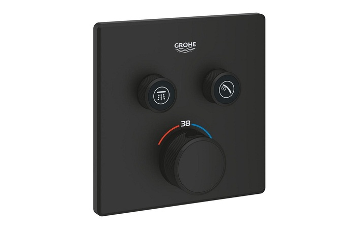 Смеситель для душа Grohtherm SmartControl 102166KF0 Black Grohe - Зображення 183594821-95aa0.jpg