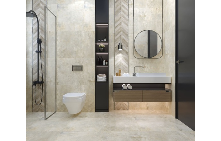 Плитка керамогранітна 781980 Metallica Бежевий RECT 600x1200x08 Golden Tile - Зображення 183951380-90c0a.jpg