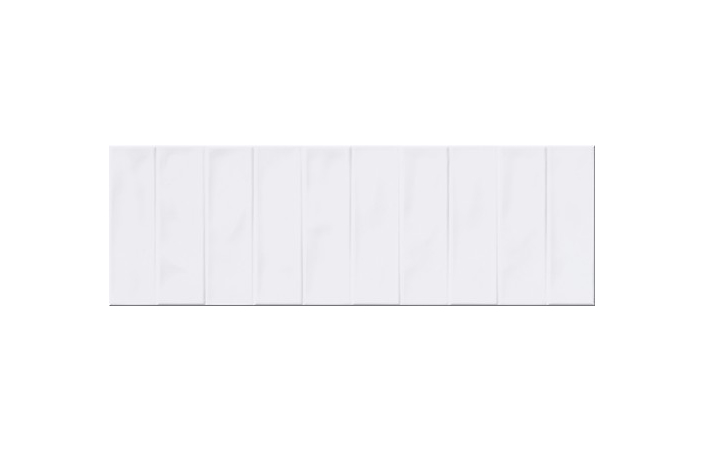 Плитка стінова ALISHA WHITE STR 200x600x9 Cersanit - Зображення 1