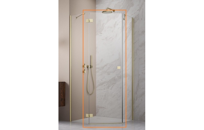 Душові двері Essenza Brushed Gold PTJ 620 L RADAWAY - Зображення 184380729-3c74f.jpg