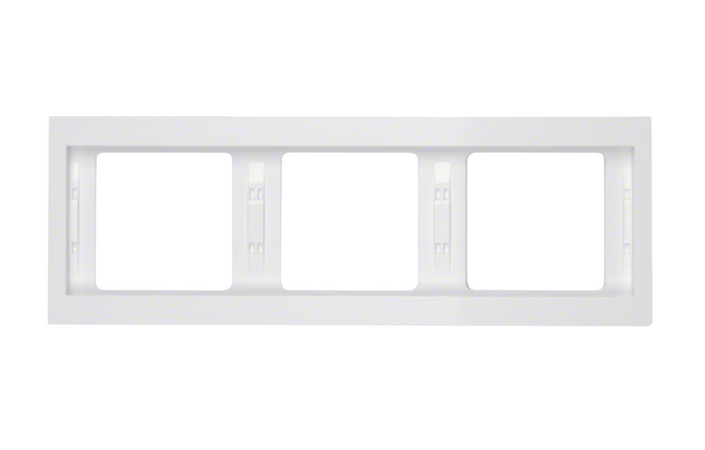 Рамка 3-місна Berker K1 Полярно-Білий горизонтальна 13737009 Hager - Зображення 184596248-7df2b.png