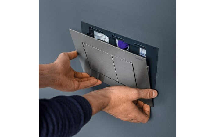 Кнопка зливу Sigma 40 Square 115.629.FW.1 Нержавіюча сталь matt Geberit - Зображення 184883320-a32c4.jpeg