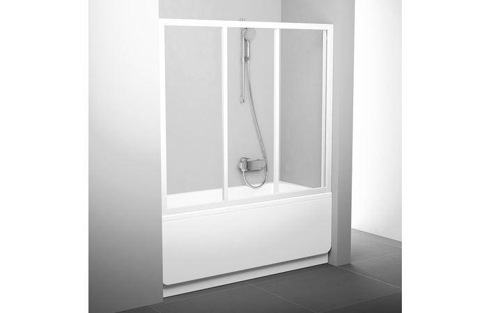 Двері для ванни трьохелементні AVDP3-160 Transparent, (40VS0102Z1) RAVAK - Зображення 1853272-59123.jpg