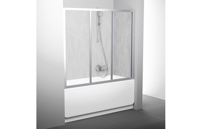 Двері для ванни трьохелементні AVDP3-160 Transparent, (40VS0U02Z1) RAVAK - Зображення 1853275-9adf1.jpg