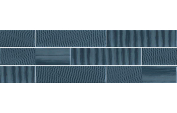 Плитка стінова Decorline Stripebrick Blue 73x300x9,4 Sant'agostino - Зображення 1853562-03271.jpg