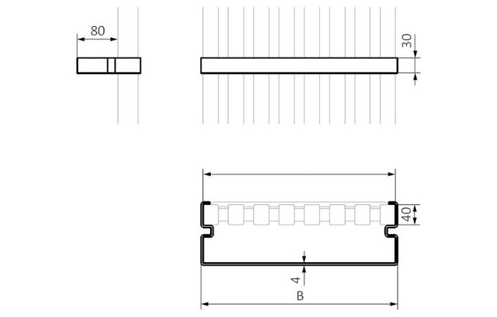 Гачок для рушникосушки Reling Belt 40 380 мм Morning Beige Terma - Зображення 185566249-ae516.jpg