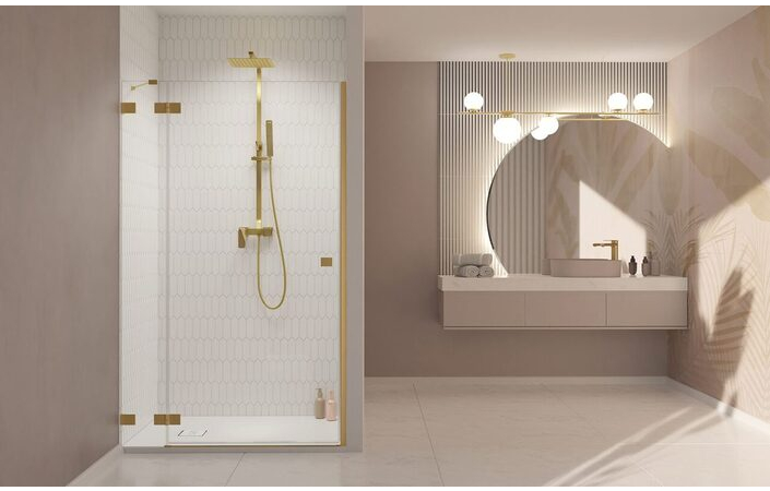 Душові двері Brushed Gold DWJ 1200Lx2000 RADAWAY - Зображення 185933516-00f6e.jpg