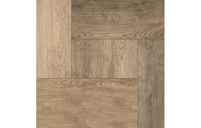 Плитка керамогранітна Home Wood коричневий 400x400x8 Golden Tile - Зображення 1860506-0092d.jpg