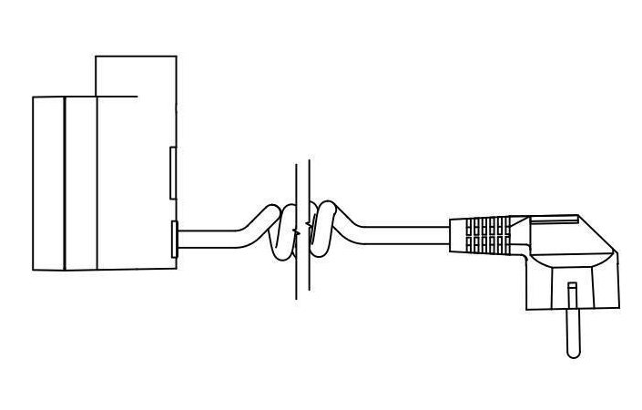 Терморегулятор с кабелем спиральным KTX1 Chrome Terma - Зображення 186285090-3925e.jpg